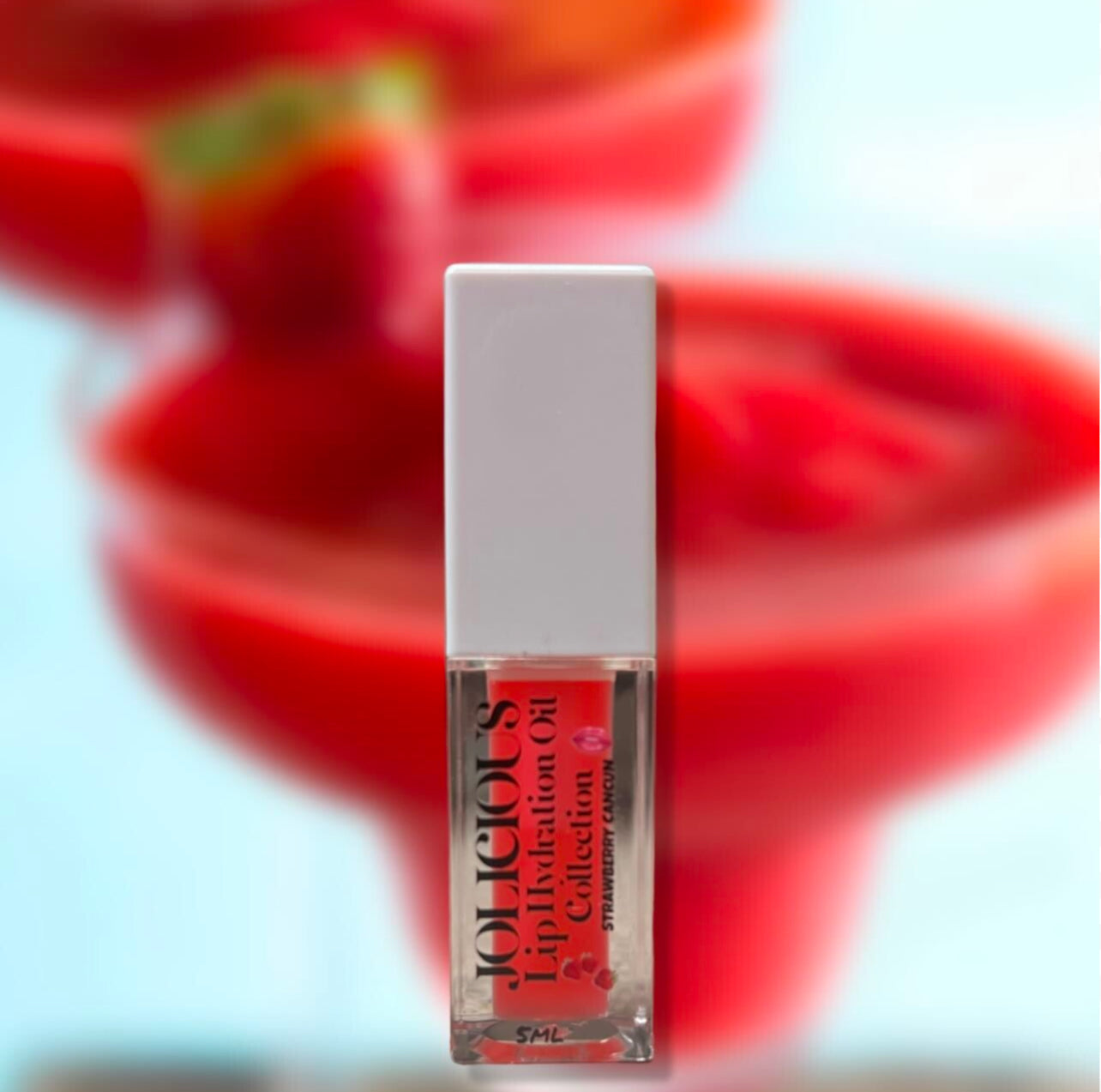 jolicious strawberry cancun lip oil