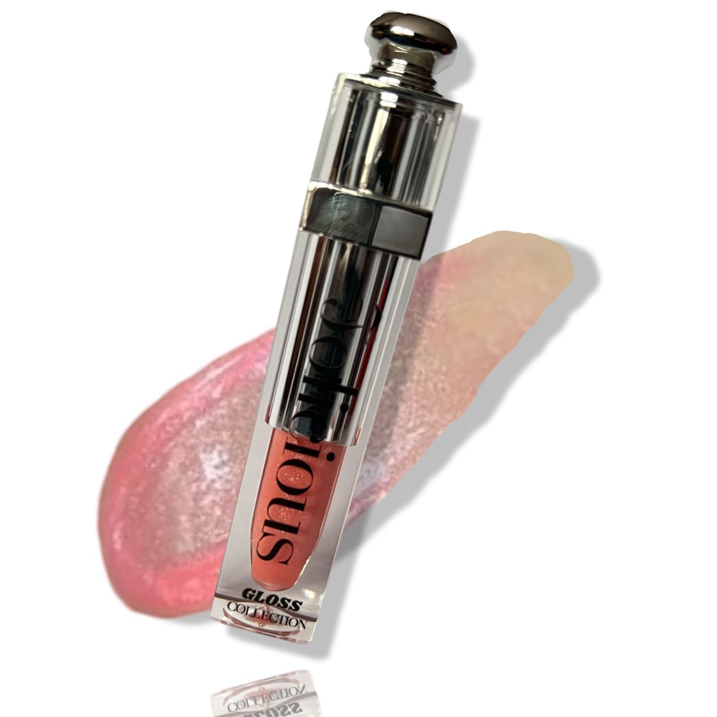 Gold Digger | Peachy Pink Shimmer Lip Gloss